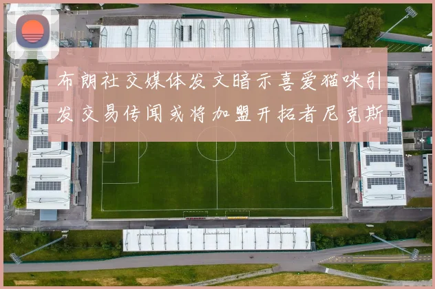 布朗社交媒体发文暗示喜爱猫咪引发交易传闻或将加盟开拓者尼克斯雷霆湖人